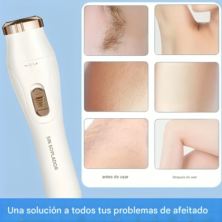 💖 Afeitadora Eléctrica 3 en 1 para Mujer – Recortadora Femenina Portátil