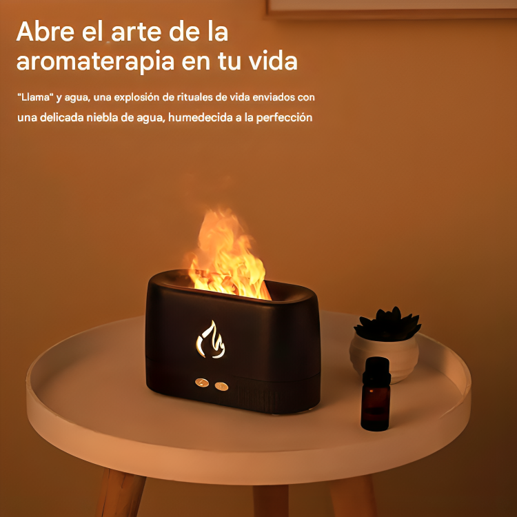 🔥 TriPro – Difusor de Llama Aromática y Humidificador 2 en 1