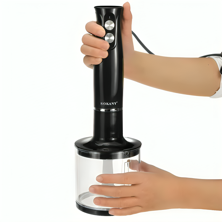 🥣 SOKANY – Procesador de Alimentos Multifuncional 4 en 1 (500W)