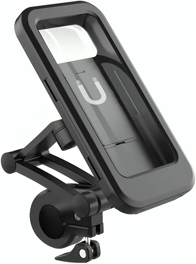 🚴♂️ Soporte Impermeable para Teléfono de Bicicleta Grand Navi – Rotación 360°, Antideslizante y Seguro