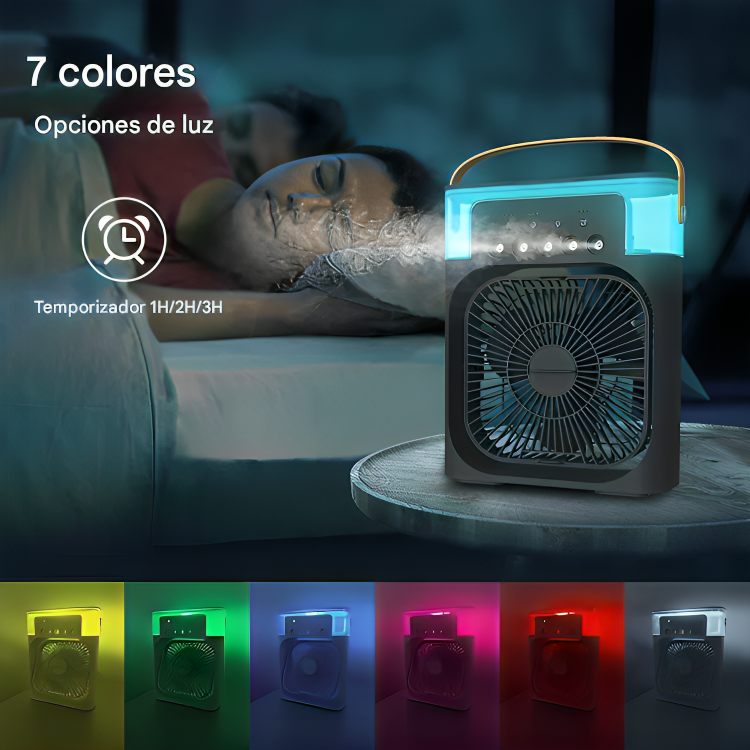 ❄️ NTMY – Enfriador de Aire Personal Portátil 4 en 1