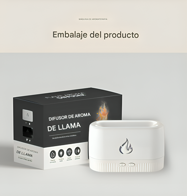 🔥 TriPro – Difusor de Llama Aromática y Humidificador 2 en 1
