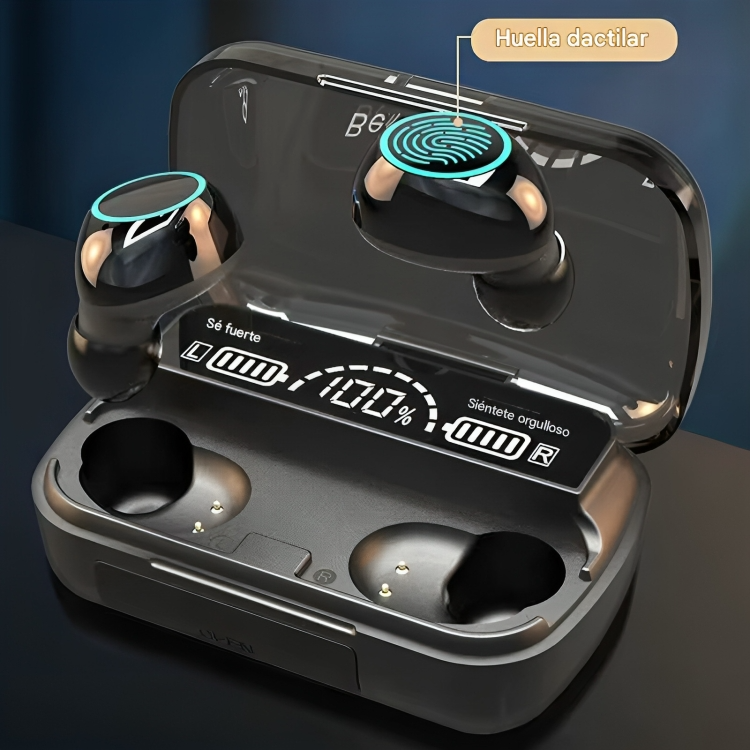AURICULARES INALÁMBRICOS M30 TWS – SONIDO 9D, DEPORTE Y LIBERTAD TOTAL