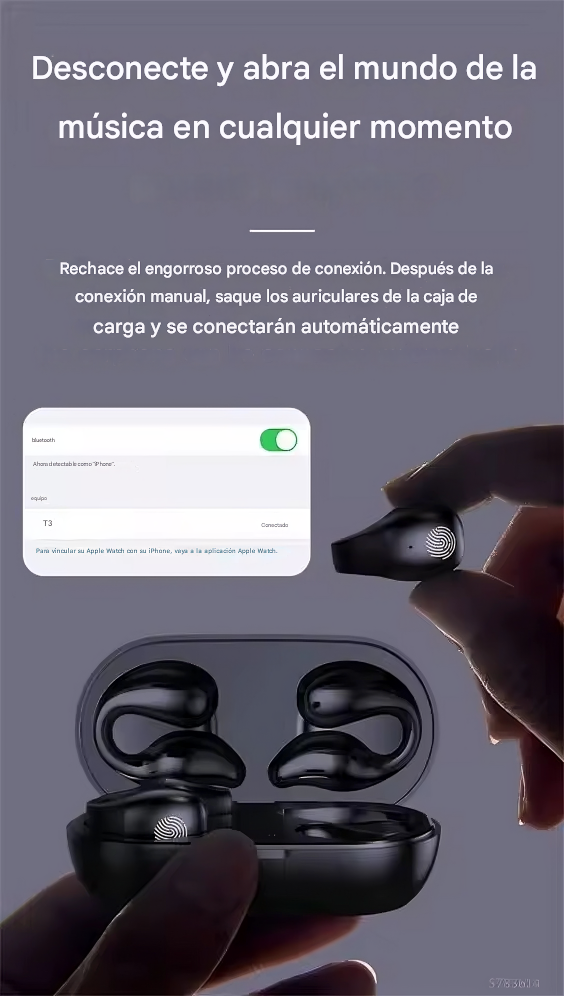 🎧 Ariettie S03 – Auriculares Inalámbricos de Conducción Ósea