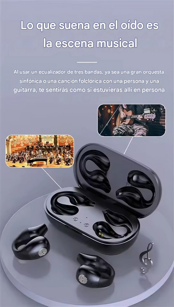 🎧 Ariettie S03 – Auriculares Inalámbricos de Conducción Ósea