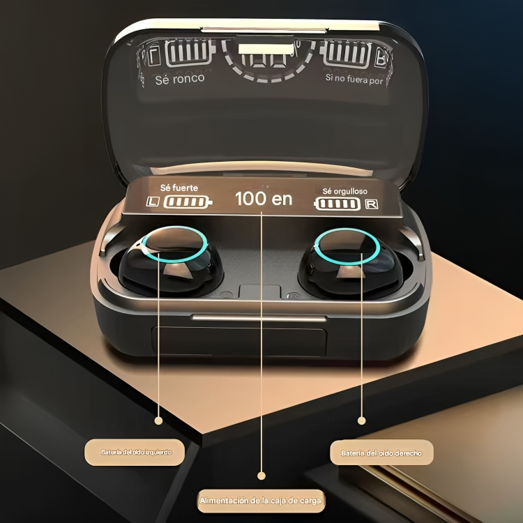 AURICULARES INALÁMBRICOS M30 TWS – SONIDO 9D, DEPORTE Y LIBERTAD TOTAL