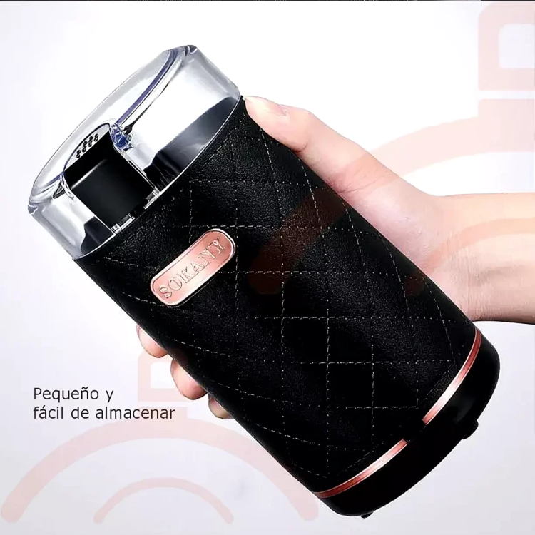 ☕ SOKANY – Molinillo de Café Eléctrico Portátil de Acero Inoxidable 150W