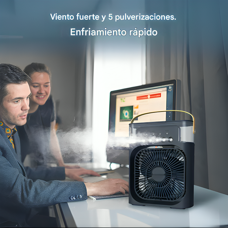 ❄️ NTMY – Enfriador de Aire Personal Portátil 4 en 1
