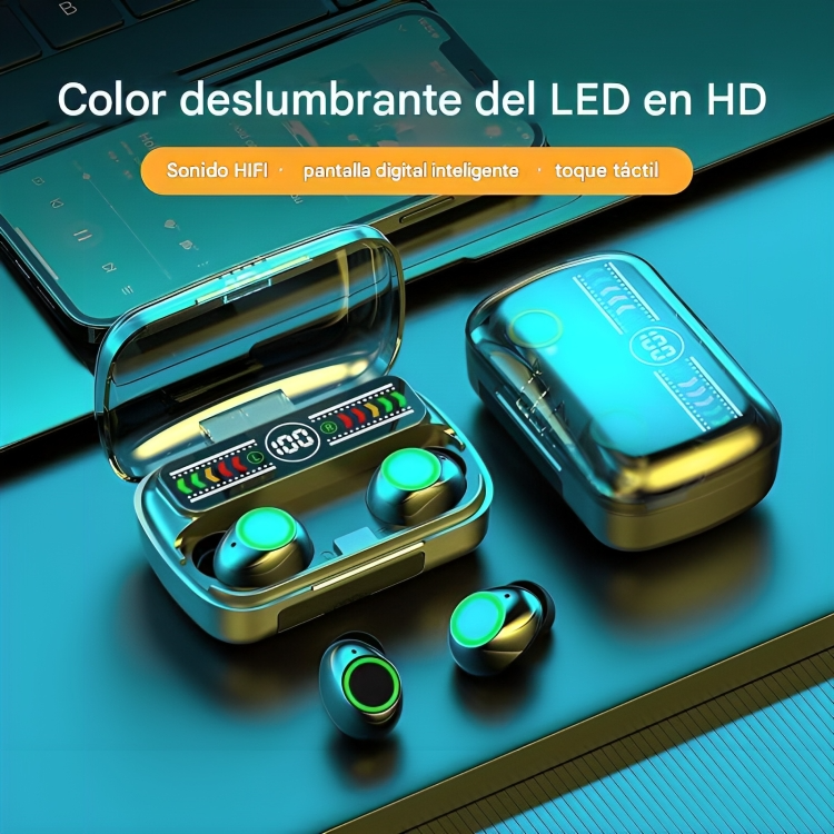 AURICULARES BLUETOOTH M100 – SONIDO POTENTE Y LIBERTAD TOTAL