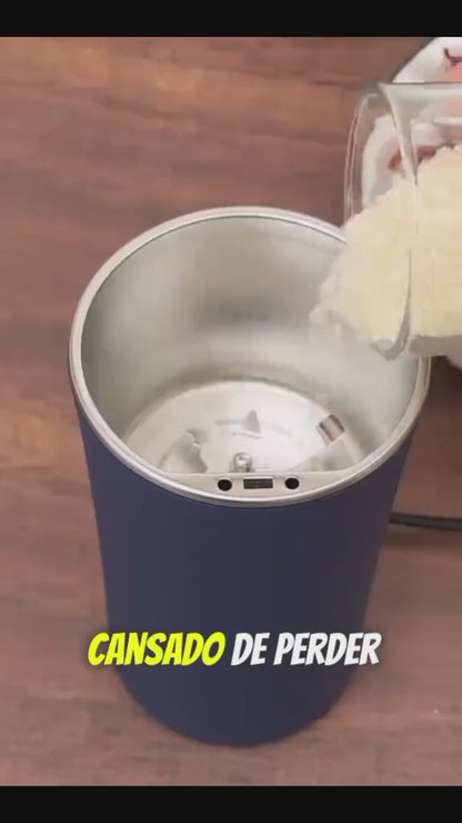 ☕ SOKANY – Molinillo de Café Eléctrico Portátil de Acero Inoxidable 150W