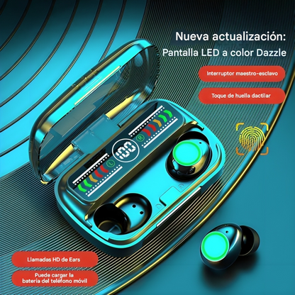 AURICULARES BLUETOOTH M100 – SONIDO POTENTE Y LIBERTAD TOTAL