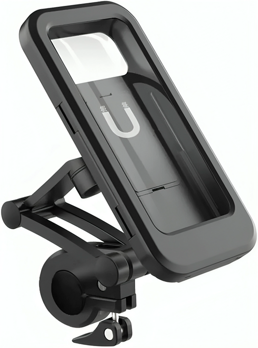 🚴‍♂️ Soporte Impermeable para Teléfono de Bicicleta Grand Navi – Rotación 360°, Antideslizante y Seguro