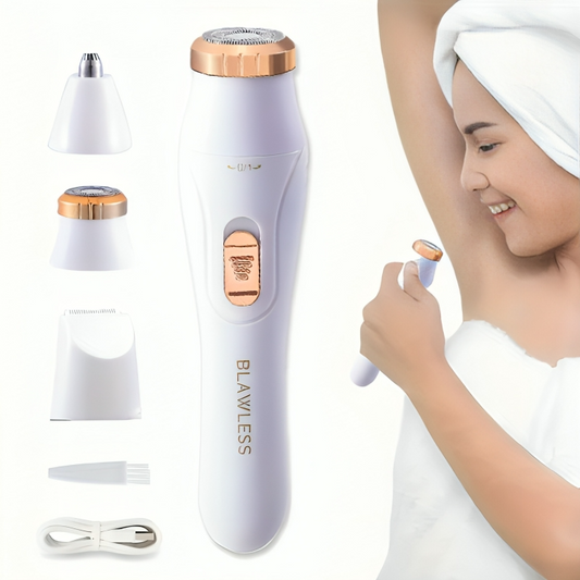 💖 Afeitadora Eléctrica 3 en 1 para Mujer – Recortadora Femenina Portátil