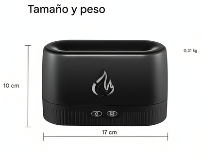 🔥 TriPro – Difusor de Llama Aromática y Humidificador 2 en 1
