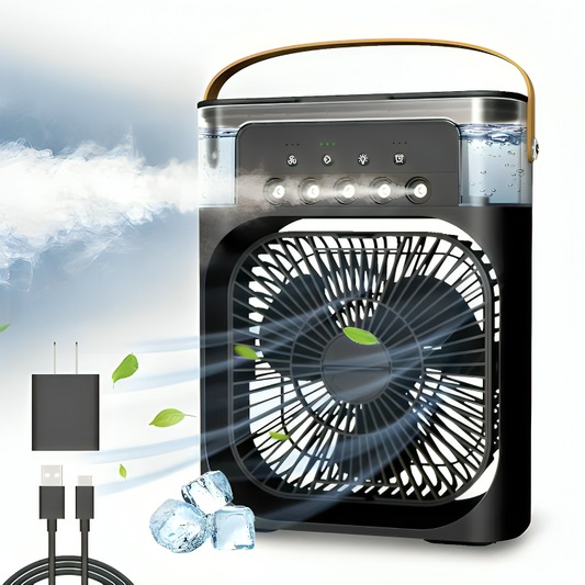 ❄️ NTMY – Enfriador de Aire Personal Portátil 4 en 1