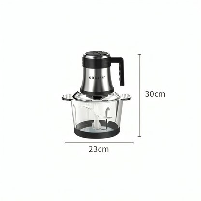 🥦 SOKANY Wonder SK-7026 – Procesador de Alimentos Profesional 800W (3L de Vidrio)